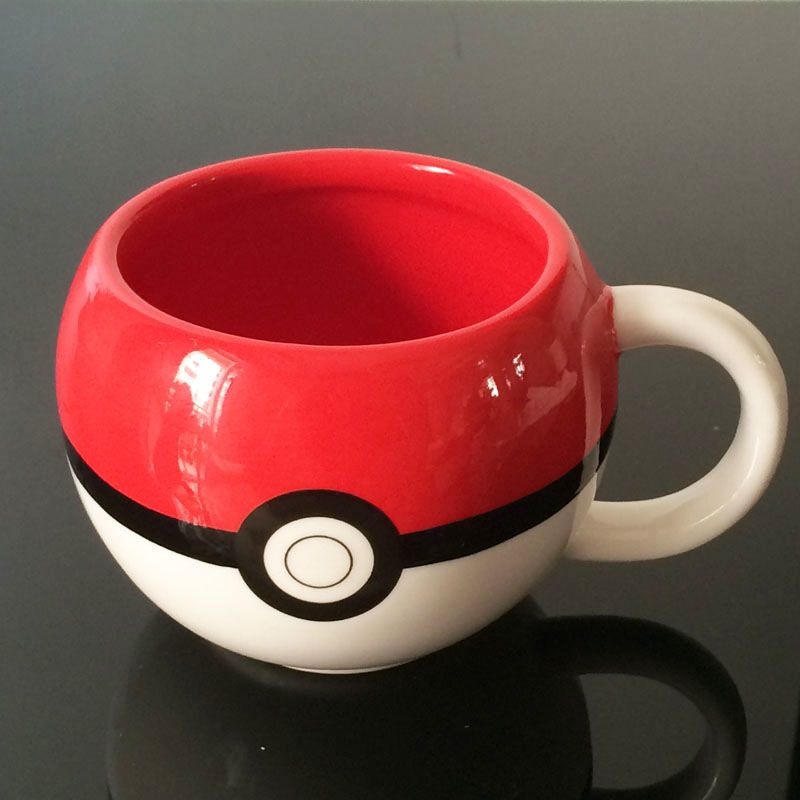 Керамическая кофейная кружка P – обзор и цена Pokeball Cosplay Prop