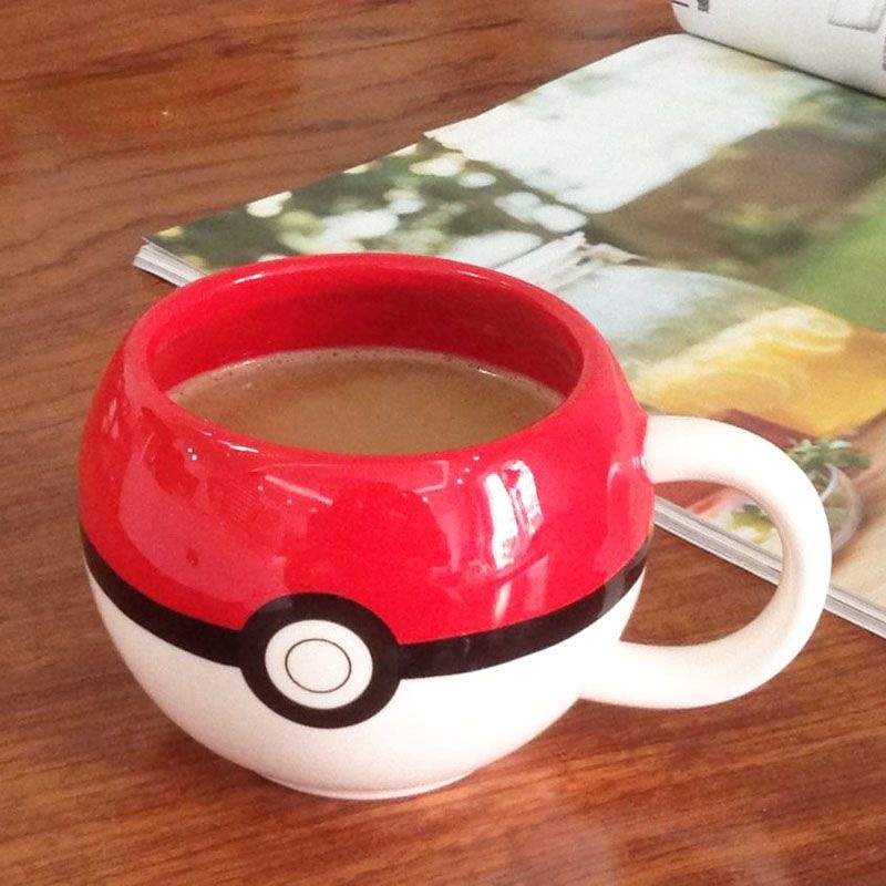Керамическая кофейная кружка P – обзор и цена Pokeball Cosplay Prop